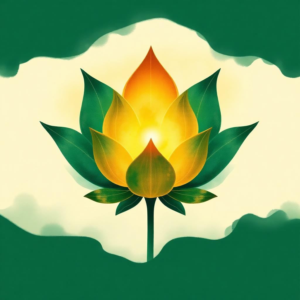 Sparkling Soul — soulful lotus illustration